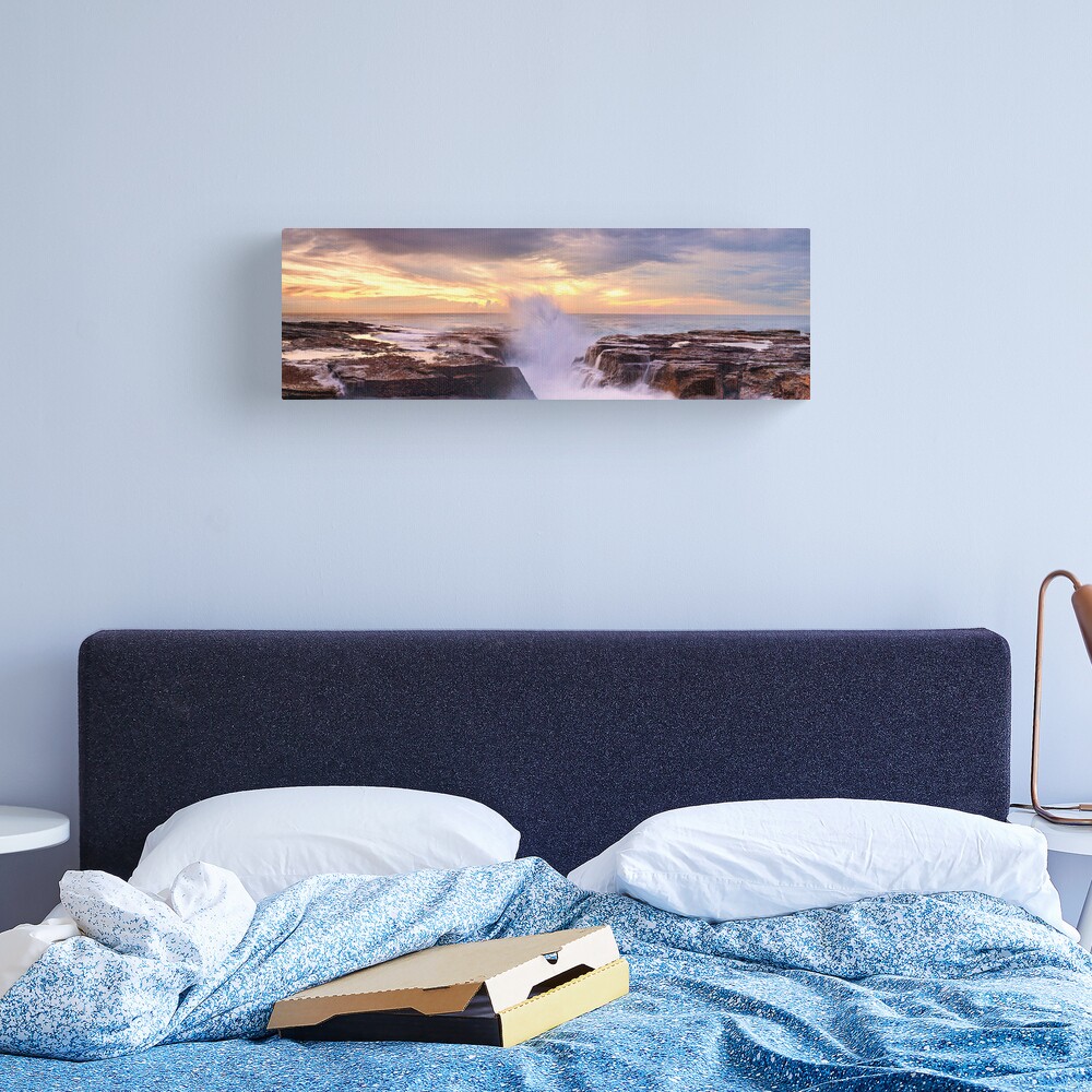 Narrabeen Rocks, New South Wales, Australia Canvas Print
