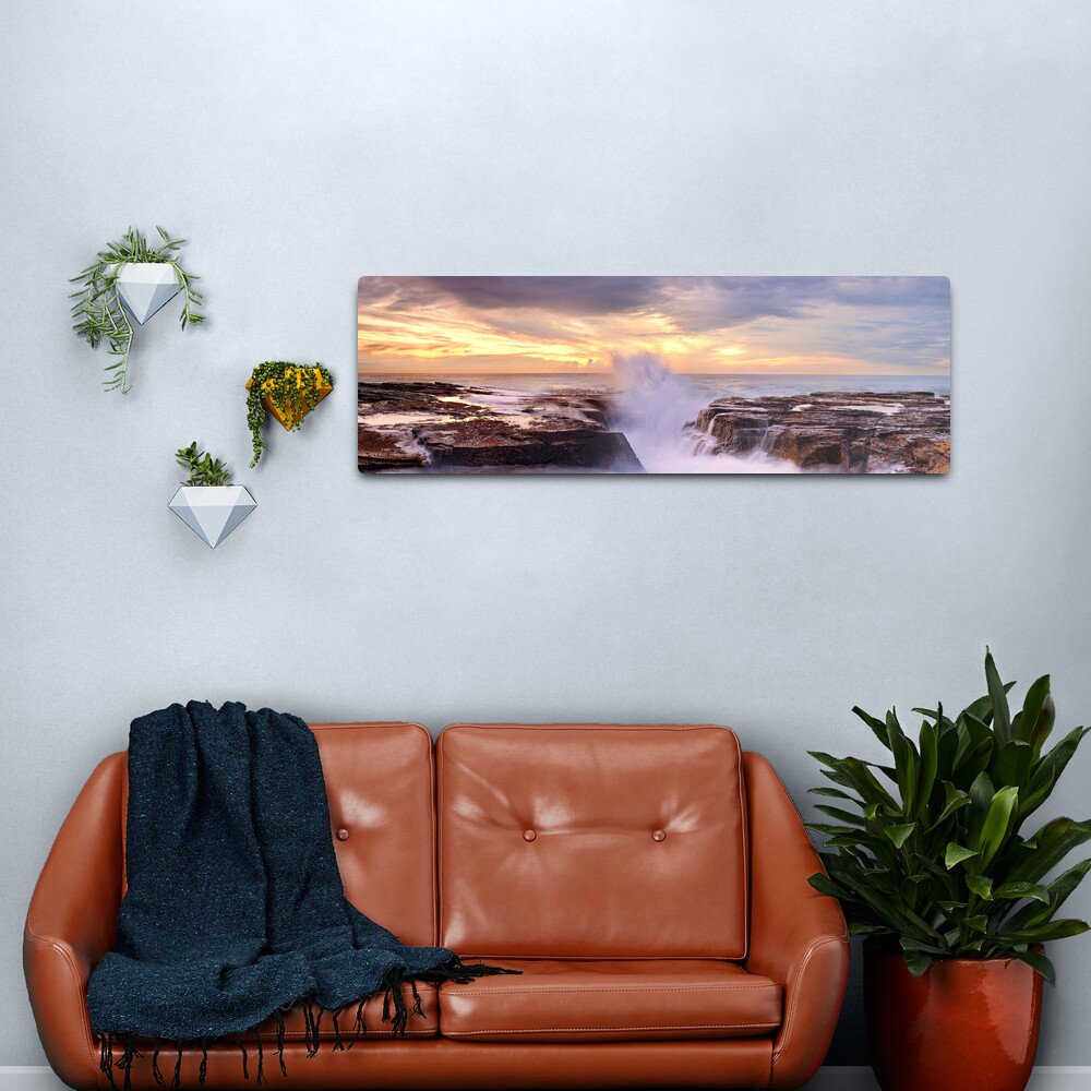Narrabeen Rocks, New South Wales, Australia Metal Print