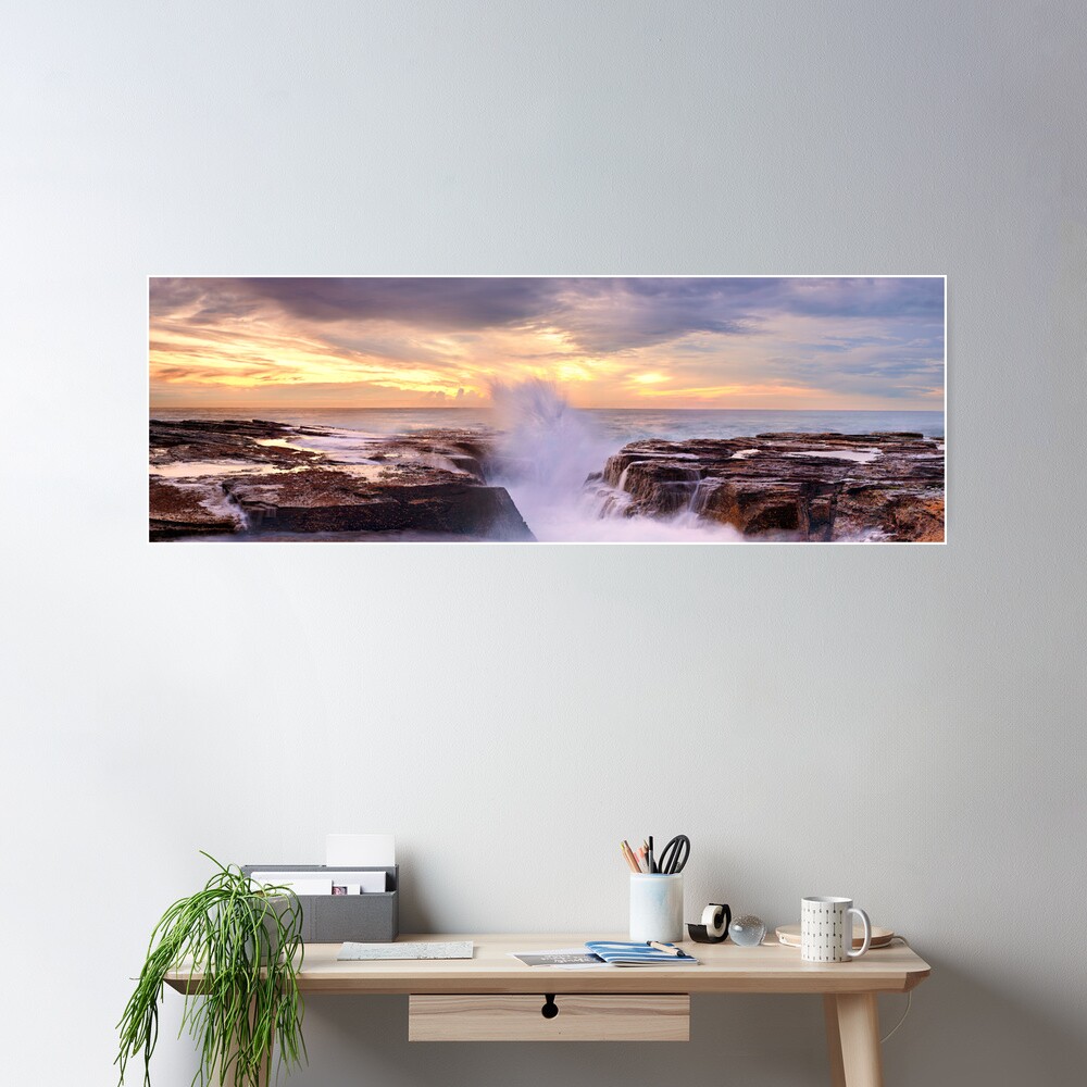 Narrabeen Rocks, New South Wales, Australia Poster