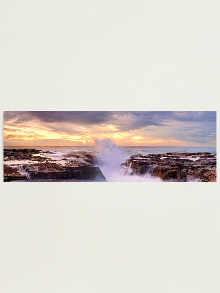 Alternate view of Narrabeen Rocks, New South Wales, Australia Photographic Print