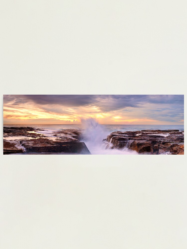 Alternate view of Narrabeen Rocks, New South Wales, Australia Photographic Print