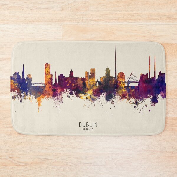 Item preview, Dublin Ireland Skyline designed and sold by ArtPrints.