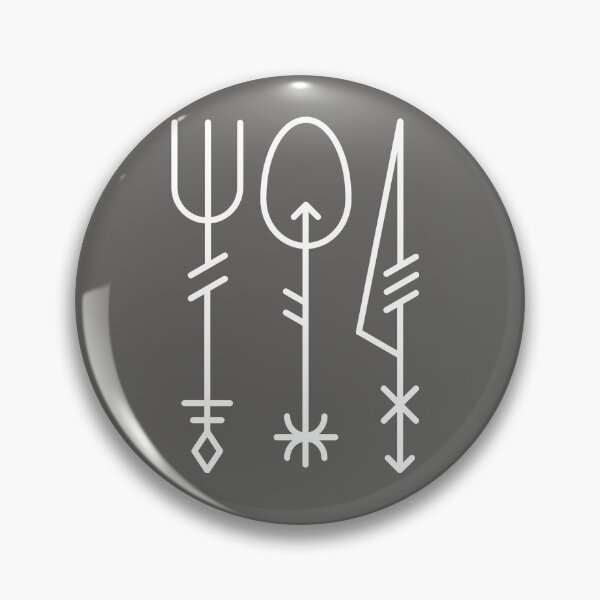Item preview, Silverware Runes - White designed and sold by LEEROIDZ.