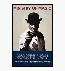 Ministry of Magic Wants You Photographic Print