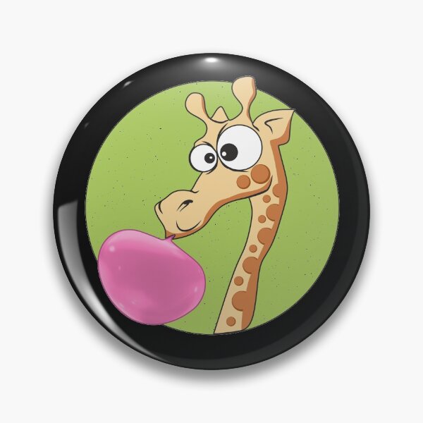 Item preview, Giraffe Bubble Gum Cute and Funny Lover Gift  designed and sold by alenaz.