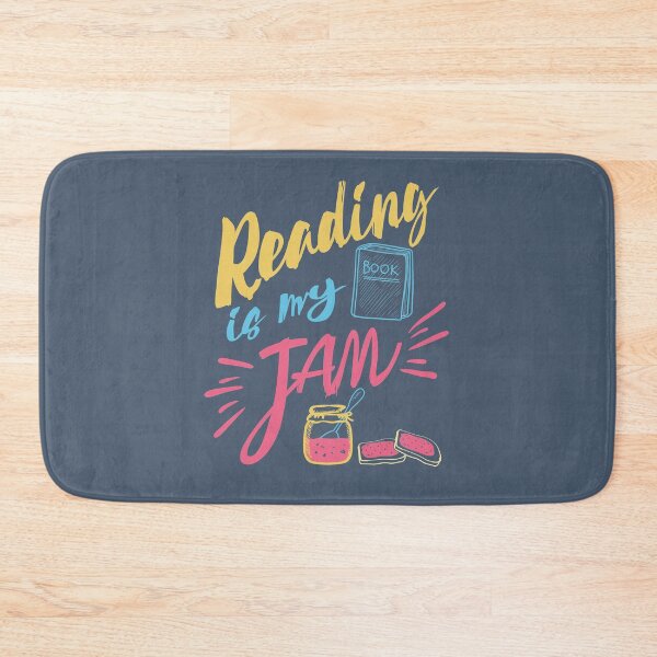 Item preview, Reading is my sweet jam reading books lover funny quote  bookworm gift cute  designed and sold by alenaz.