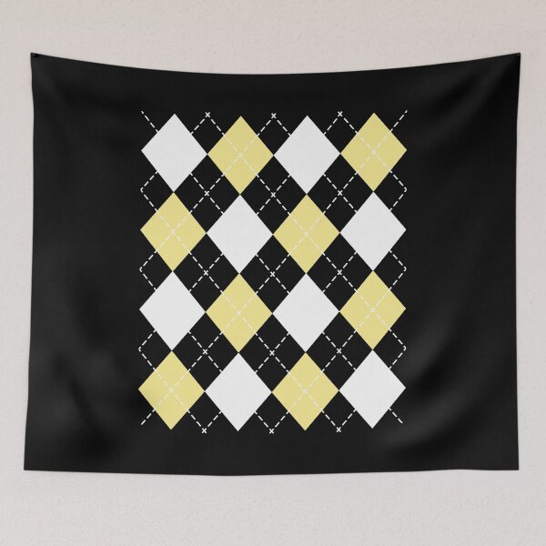 Item preview, Rockabilly Yellow Argyle 1950s Sock Hop Dance Party Retro Classic Rock n Roll designed and sold by MemphisCenter.