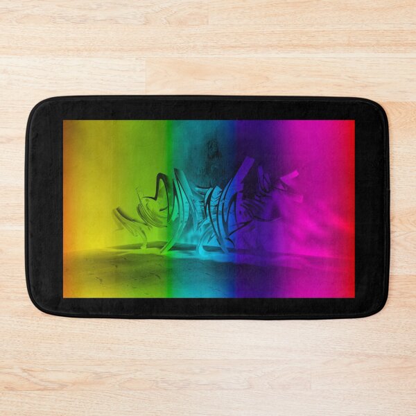 Item preview, colorful graffity on the black background designed and sold by --Andrii--.