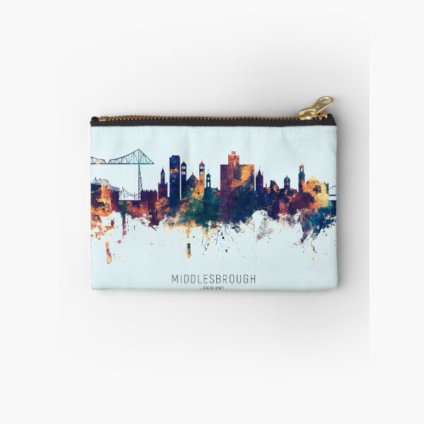 Item preview, Middlesbrough England Skyline designed and sold by ArtPrints.