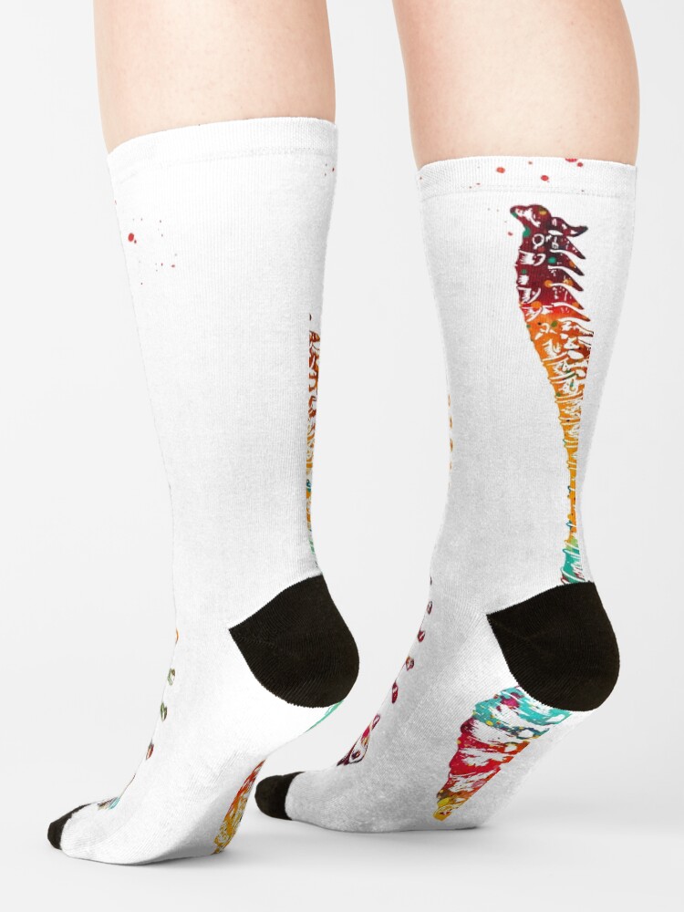 Alternate view of Human Spine Socks