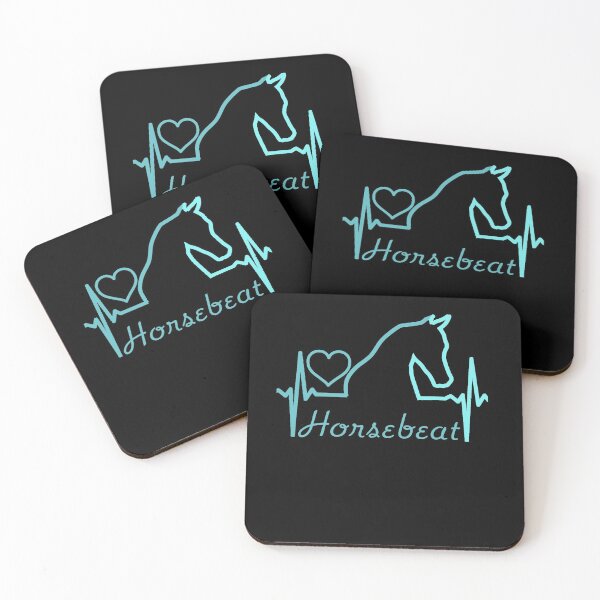 Item preview, Horse Heartbeat | Horse Lover | Equestrian | Horse Pulse  designed and sold by fourstripes.