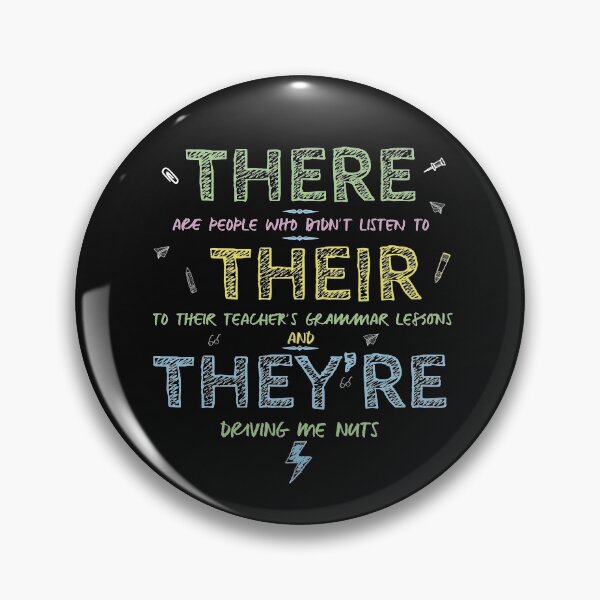 Item preview, There Their and They're Funny English Grammar designed and sold by alenaz.