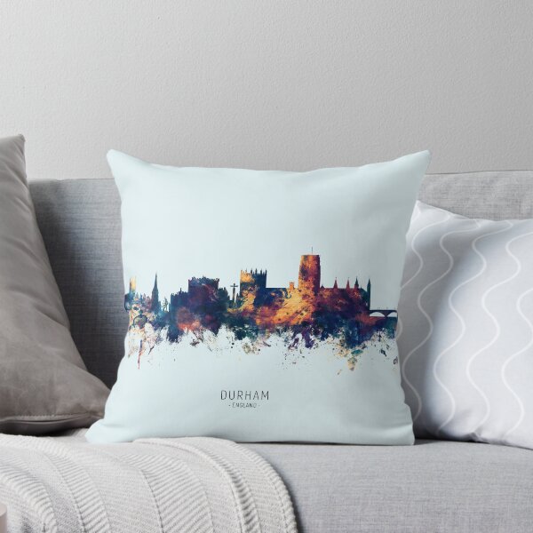 Item preview, Durham England Skyline Cityscape designed and sold by ArtPrints.