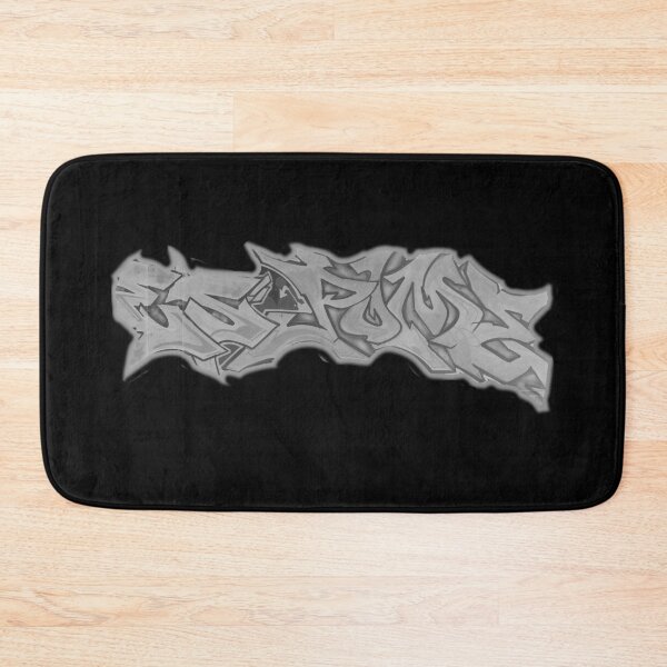 Item preview, white&black graffity on the black background designed and sold by --Andrii--.