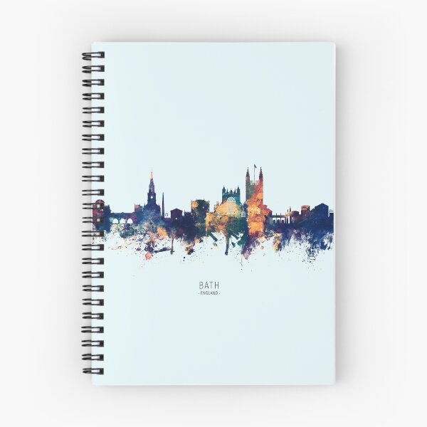 Item preview, Bath England Skyline Cityscape designed and sold by ArtPrints.