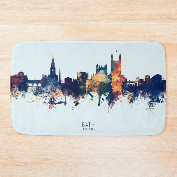 Item preview, Bath England Skyline Cityscape designed and sold by ArtPrints.