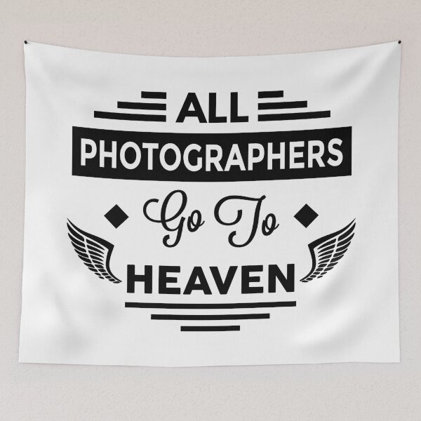 Item preview, All Photographers Go To Heaven designed and sold by TheArtism.