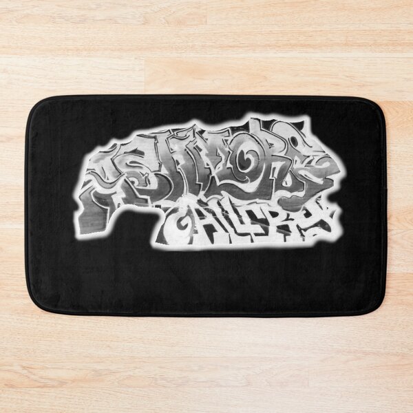 Item preview, white&black graffity on the black background designed and sold by --Andrii--.