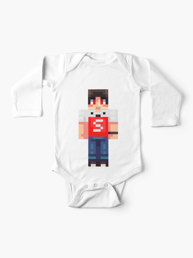 Skin Minecraft Stresmen Baby One Piece By Hamad678 Redbubble