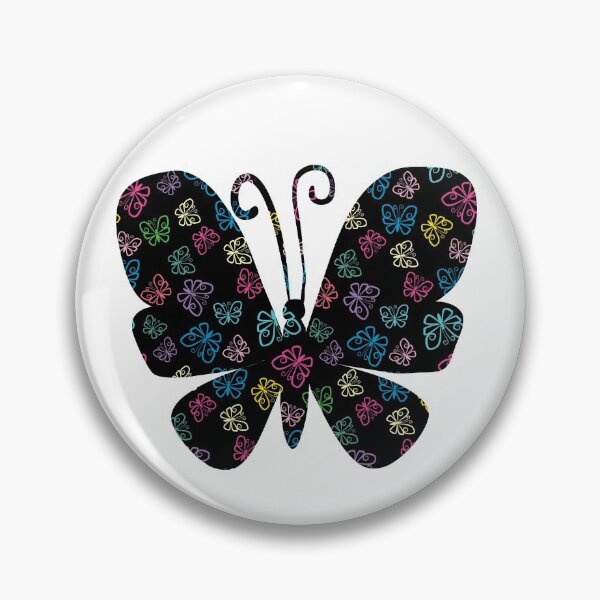 Item preview, I Love Butterflies Black Background  designed and sold by Sharon Schwalbe.
