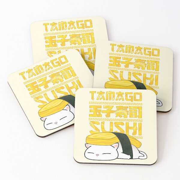 Item preview, Chubby Cat Tamago Sushi Cat designed and sold by Takeda-art.