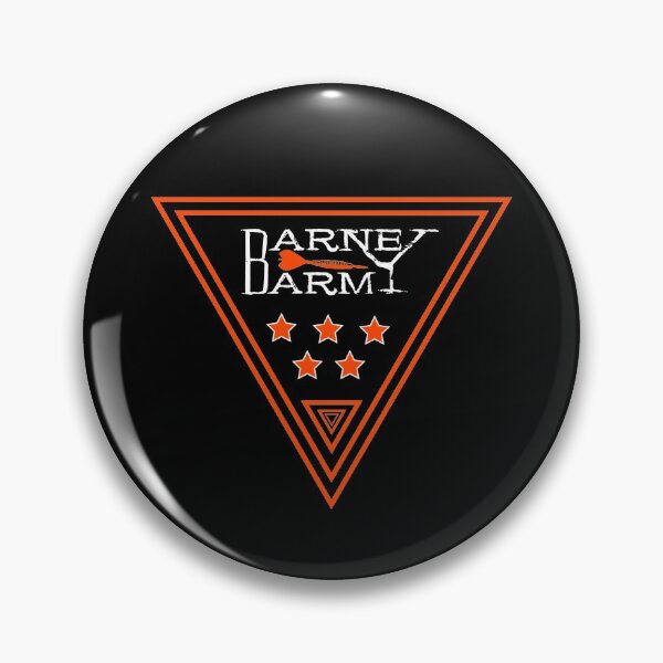 Item preview, Darts Barney Army Darts Player Darter Triangles designed and sold by OmmeDesigns.