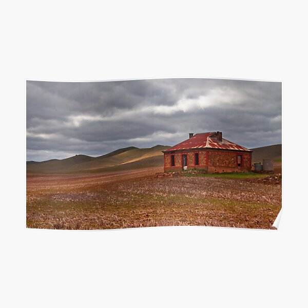 Burra Homestead Ruin Poster