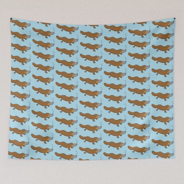 Item preview, Cute duck billed platypus designed and sold by CuteCartoon.