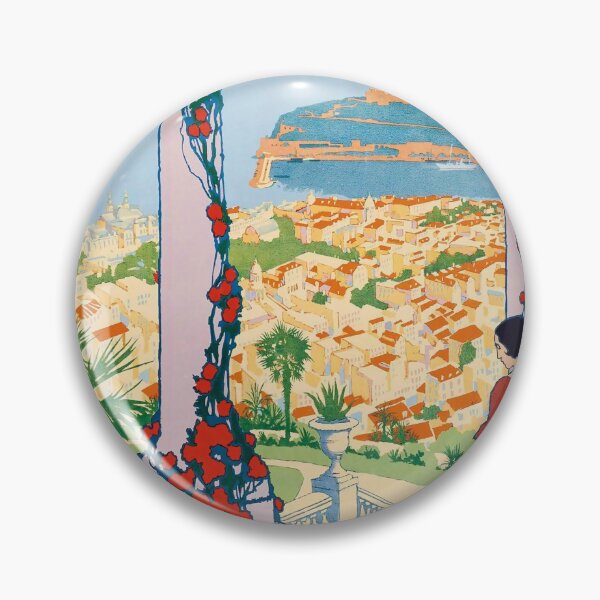 Artikelvorschau, PLM Monaco vintage travel poster entworfen und verkauft von stickart-marek.