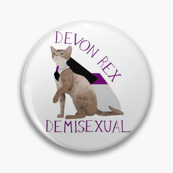 Item preview, Devon Rex Demisexual designed and sold by oakwyrm.