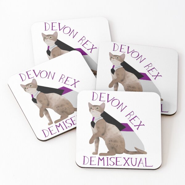 Item preview, Devon Rex Demisexual designed and sold by oakwyrm.