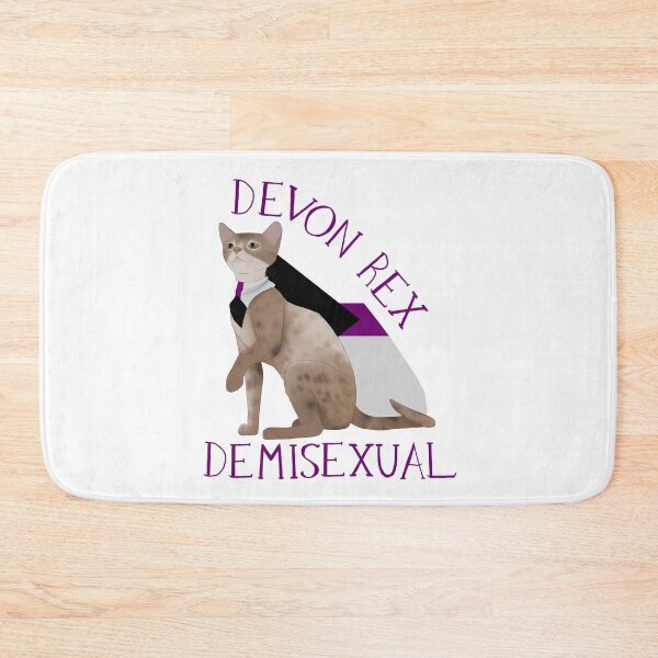Item preview, Devon Rex Demisexual designed and sold by oakwyrm.