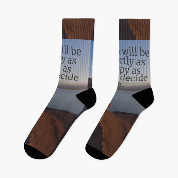 Item preview, You will be exactly as happy as you decide to be. designed and sold by KNBS.
