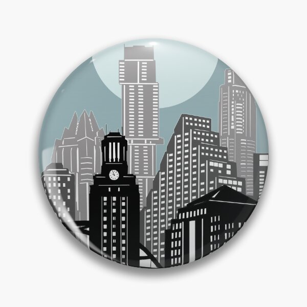 Item preview, austin skyline designed and sold by BekimART2.