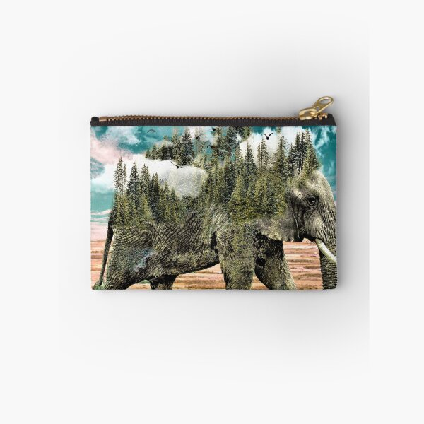 Item preview, Elephant Trees Clouds  designed and sold by Guy Christophe Tixier.