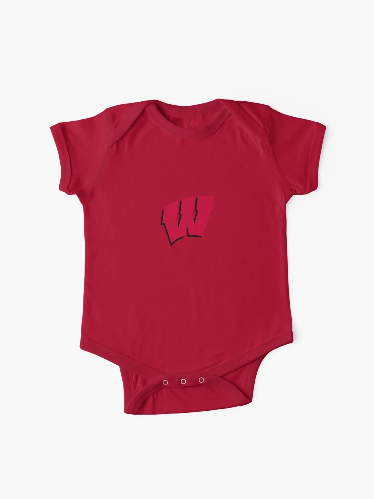 Wisconsin Badgers Logo  Baby One-Piece for Sale by StWalrus