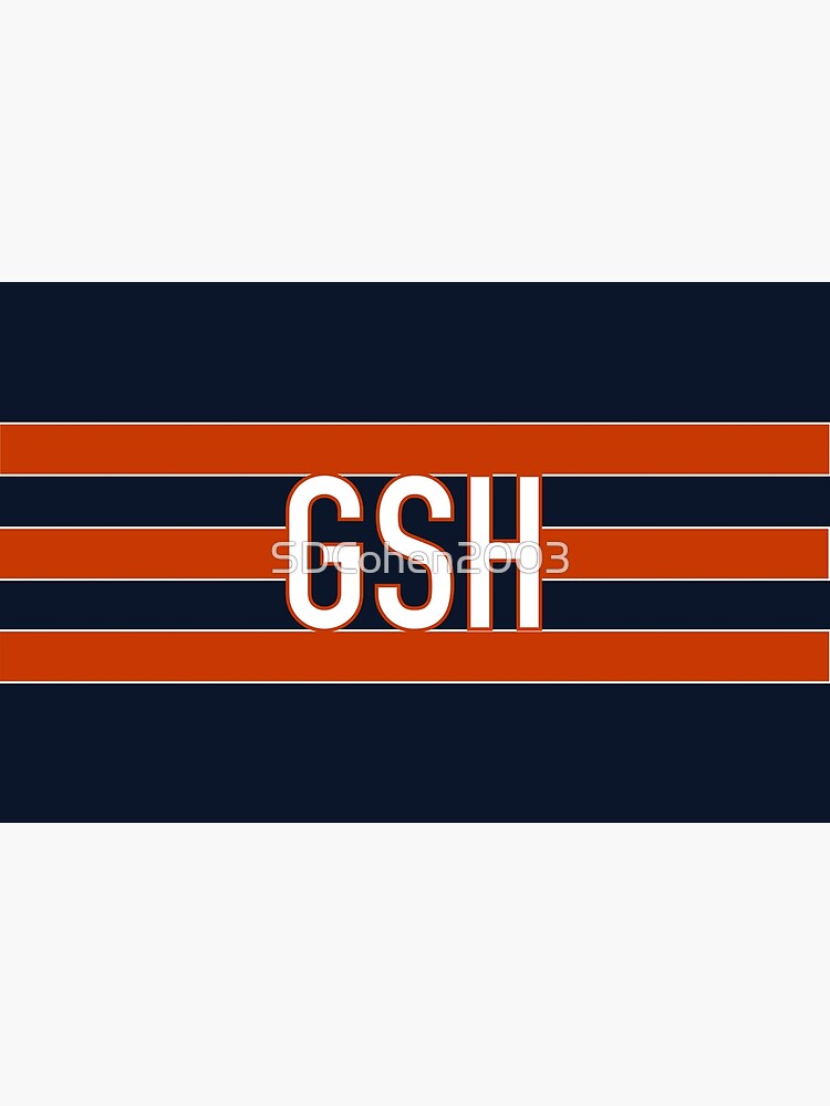 Chicago Bears 'GSH'' Laptop Sleeve for Sale by SDCohen2003