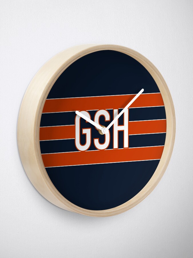 Chicago Bears GSH Clock for Sale by SDCohen2003
