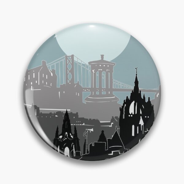 Item preview, edinburgh skyline designed and sold by BekimART2.