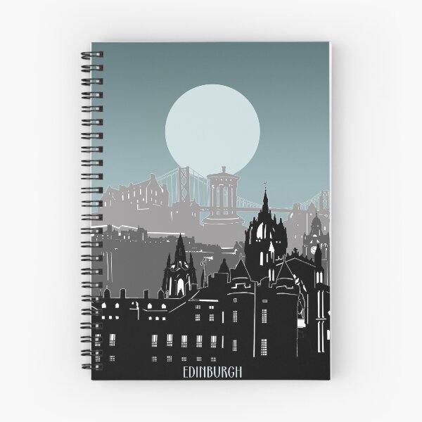 Item preview, edinburgh skyline designed and sold by BekimART2.