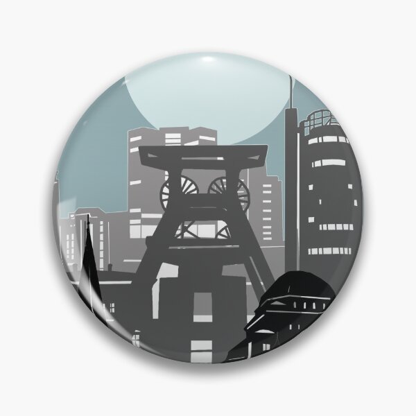 Item preview, essen skyline designed and sold by BekimART2.