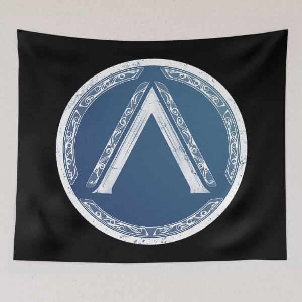 Item preview, Sparta Lambda Shield designed and sold by NicGrayGraphic.