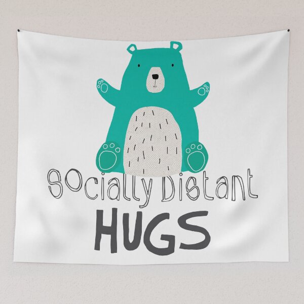 Item preview, Socially Distant Hugs designed and sold by Cory Reid.