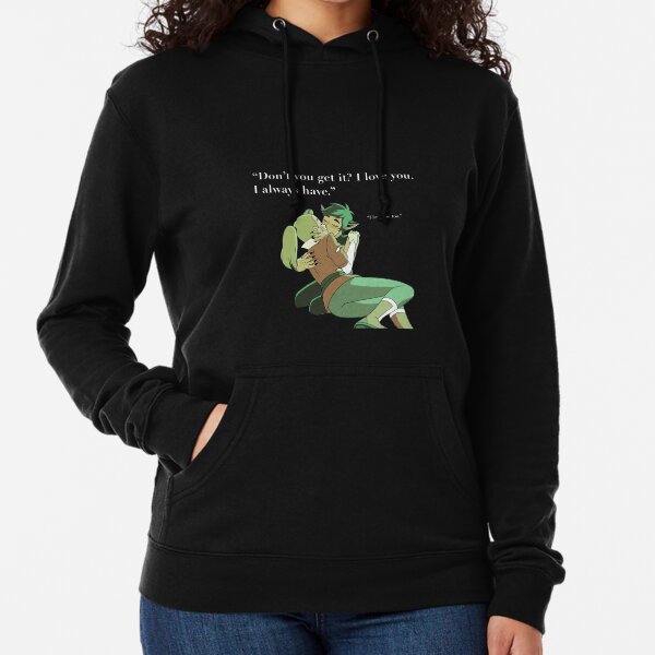 Don't you get it? I love you Lightweight Hoodie