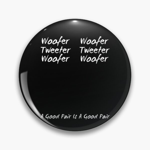 Item preview, Woofer Tweeter Woofer White Text designed and sold by TWMBDesigns.