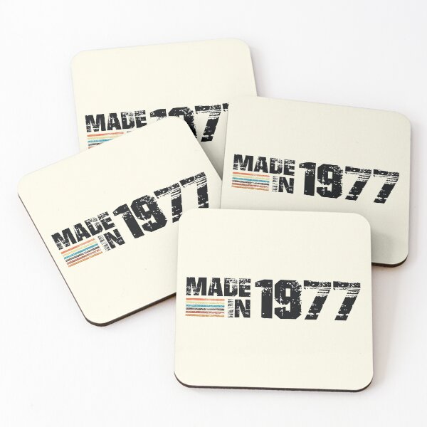 Item preview, Made in 1977 Vintage 43th Birthday Gift designed and sold by AlessiaJD.
