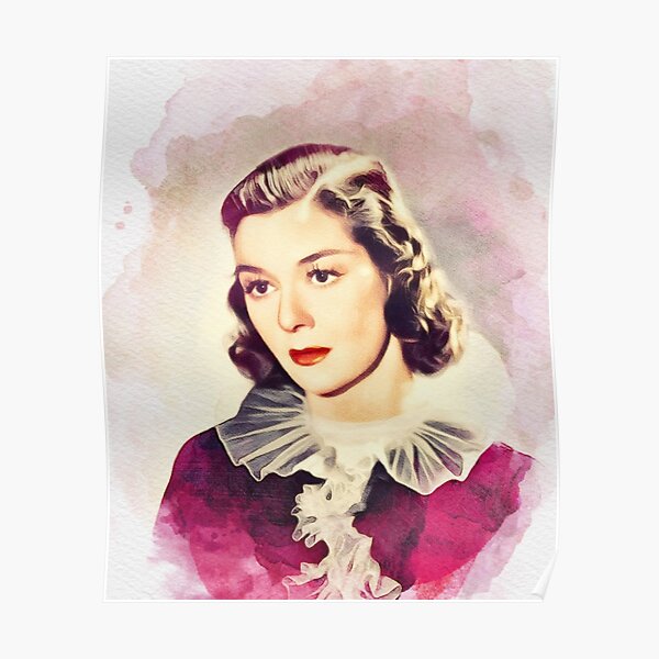 Rosalind Russell, Vintage Actress Poster