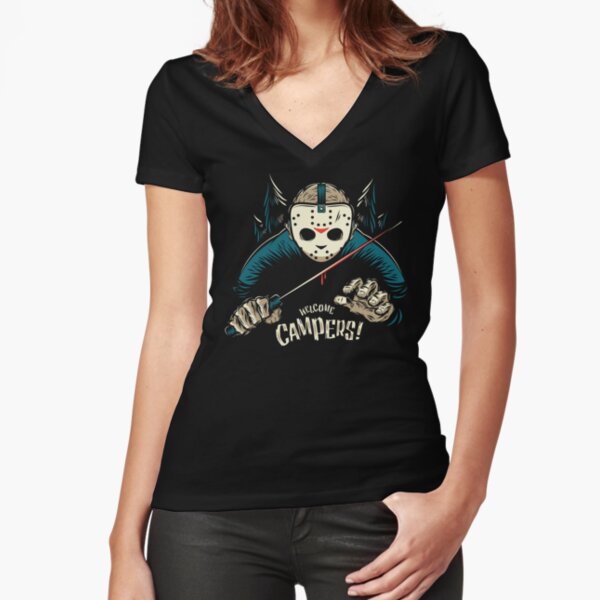 Fitted V-Neck T-Shirt