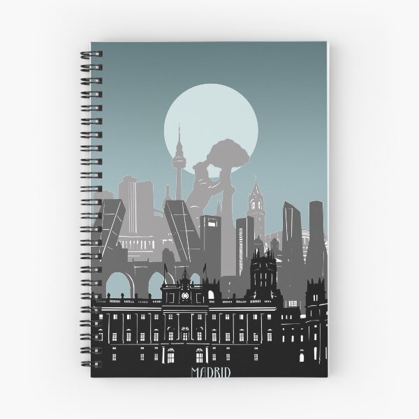 Item preview, madrid skyline designed and sold by BekimART2.