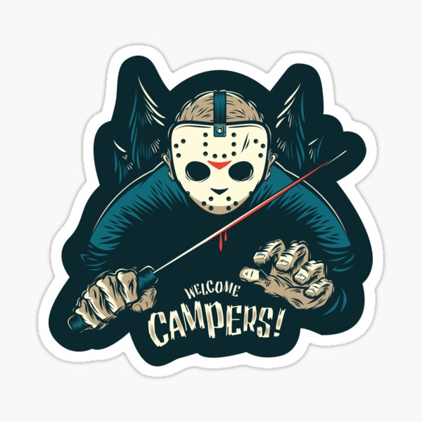 Welcome Campers! Sticker